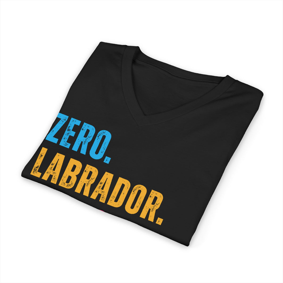 Zero Labrador Floofs Given T-Shirt | Funny Labrador Retriever Dog Lover Tee