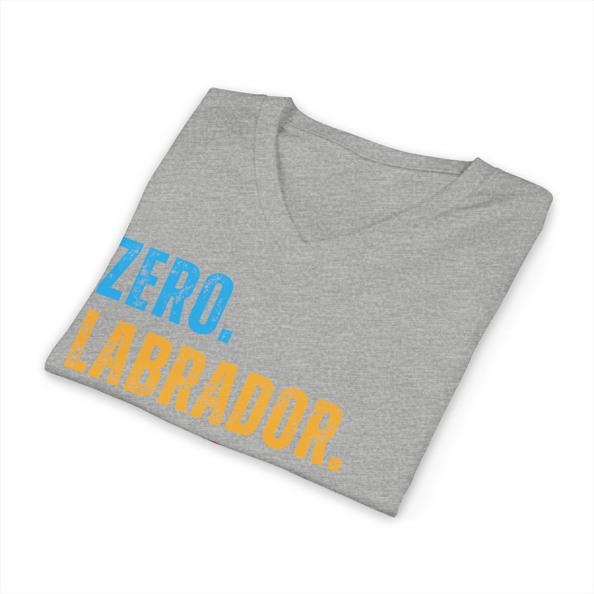 Zero Labrador Floofs Given T-Shirt | Funny Labrador Retriever Dog Lover Tee