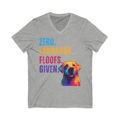 Zero Labrador Floofs Given T-Shirt | Funny Labrador Retriever Dog Lover Tee