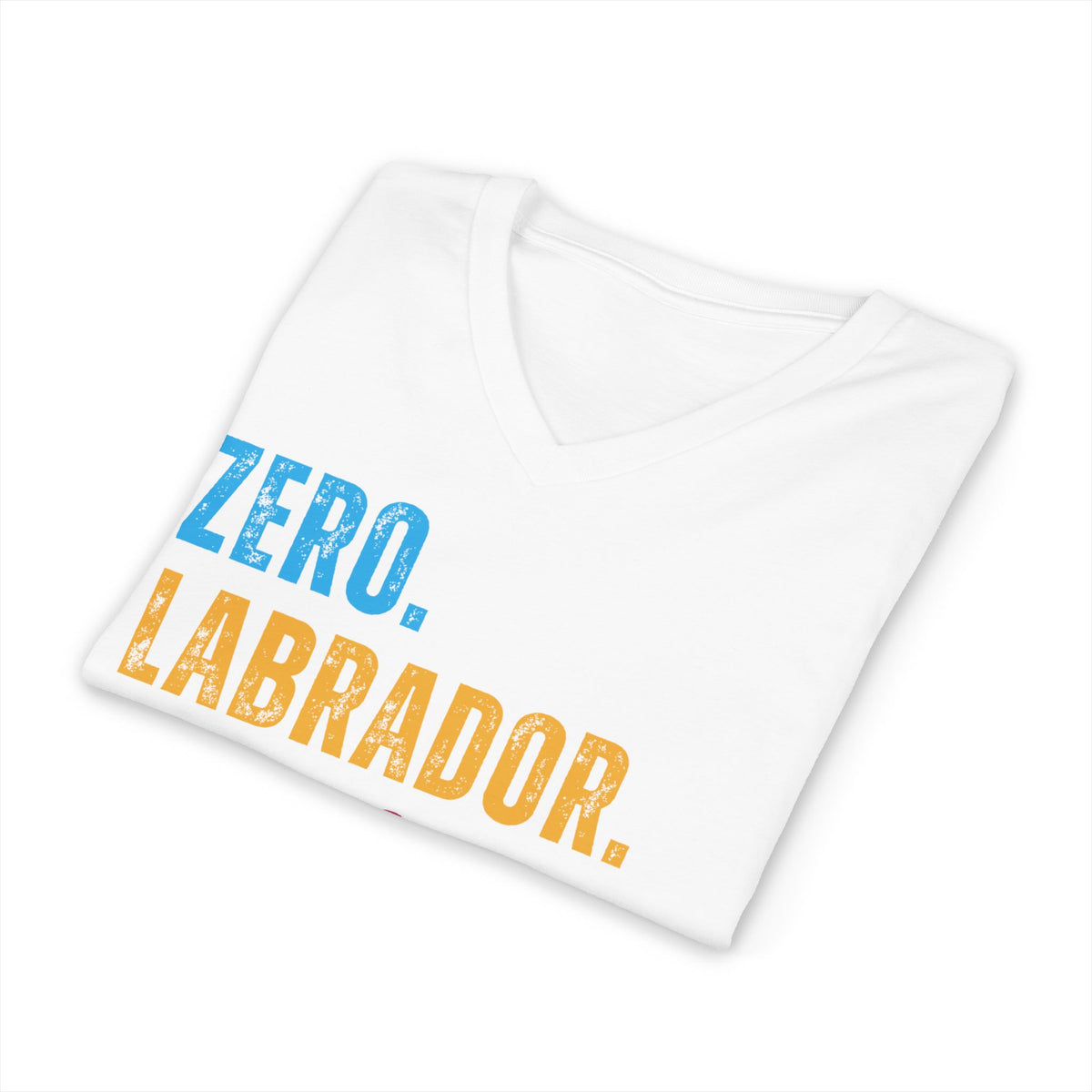 Zero Labrador Floofs Given T-Shirt | Funny Labrador Retriever Dog Lover Tee