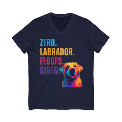 Zero Labrador Floofs Given T-Shirt | Funny Labrador Retriever Dog Lover Tee